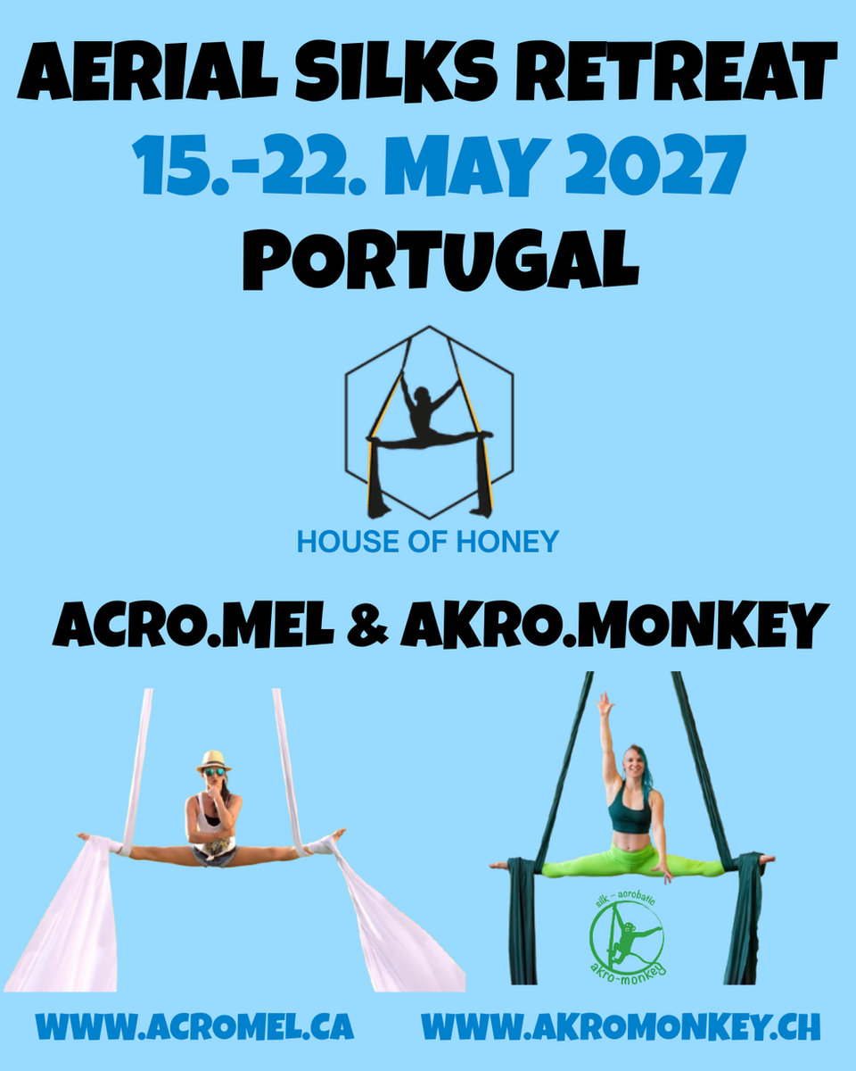 Aerial Silks Retreat with Acro.Mel & Akro.Monkey