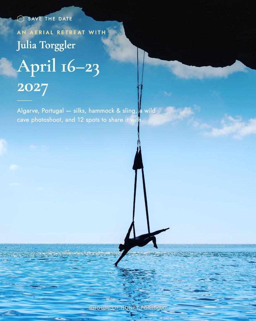 Instagram post: save the date, April 16–23, 2027