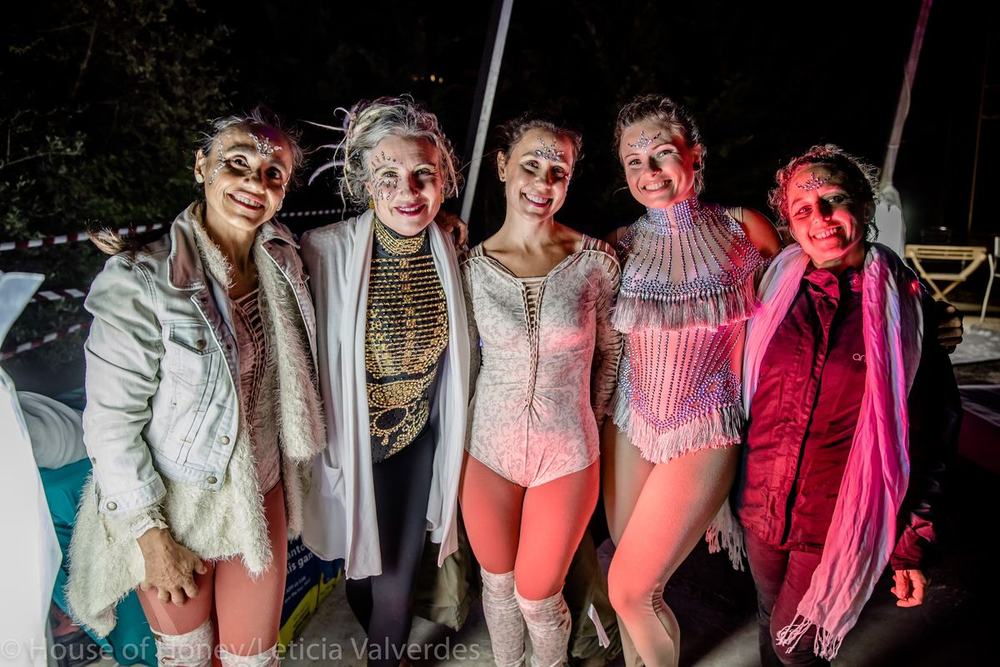 we love to dress up at the aerial retreat center