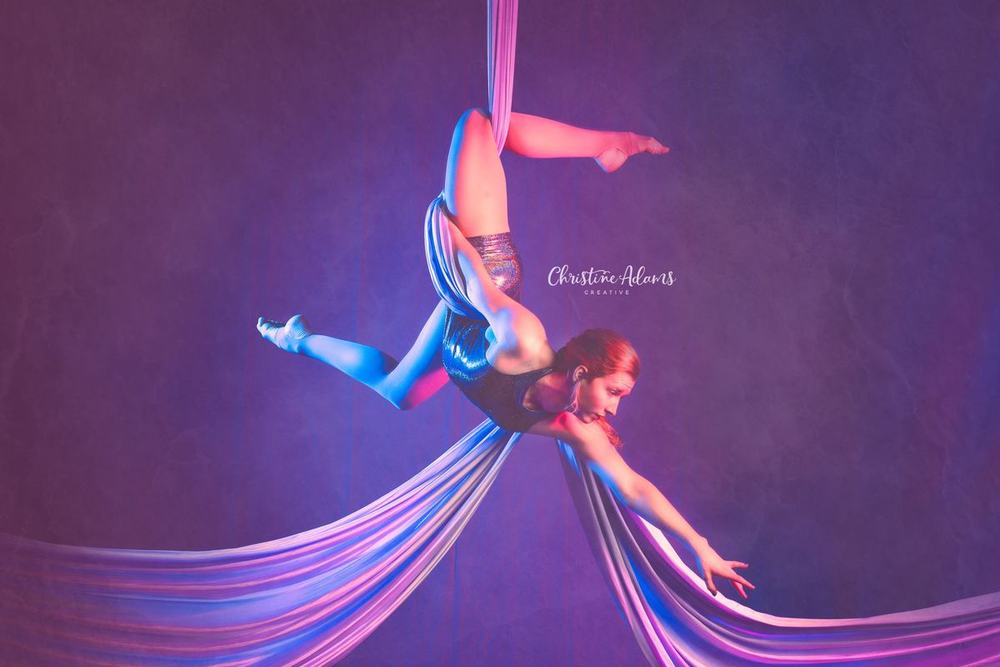 Kelsey Hartland Aerial Silks Retreat Portugal