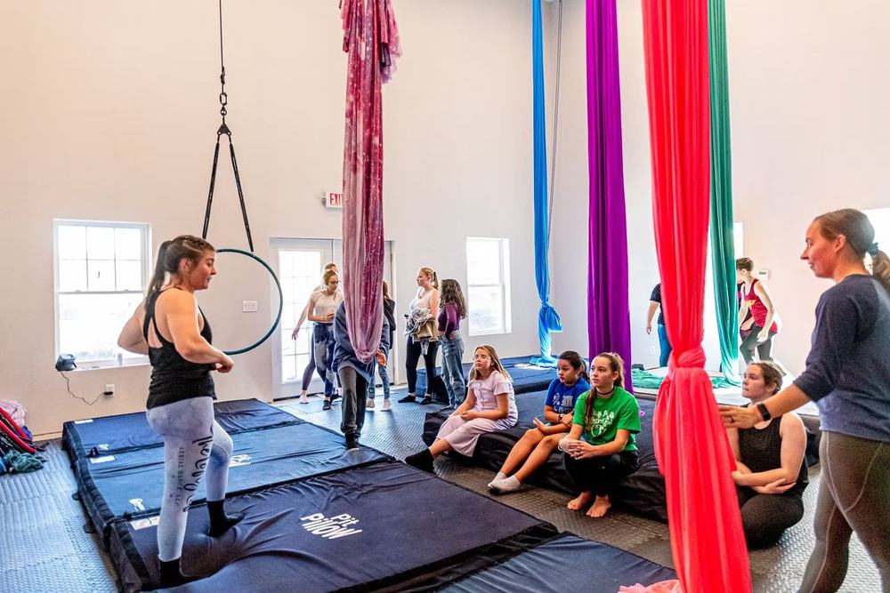 Kelsey Hartland Aerial Silks Retreat