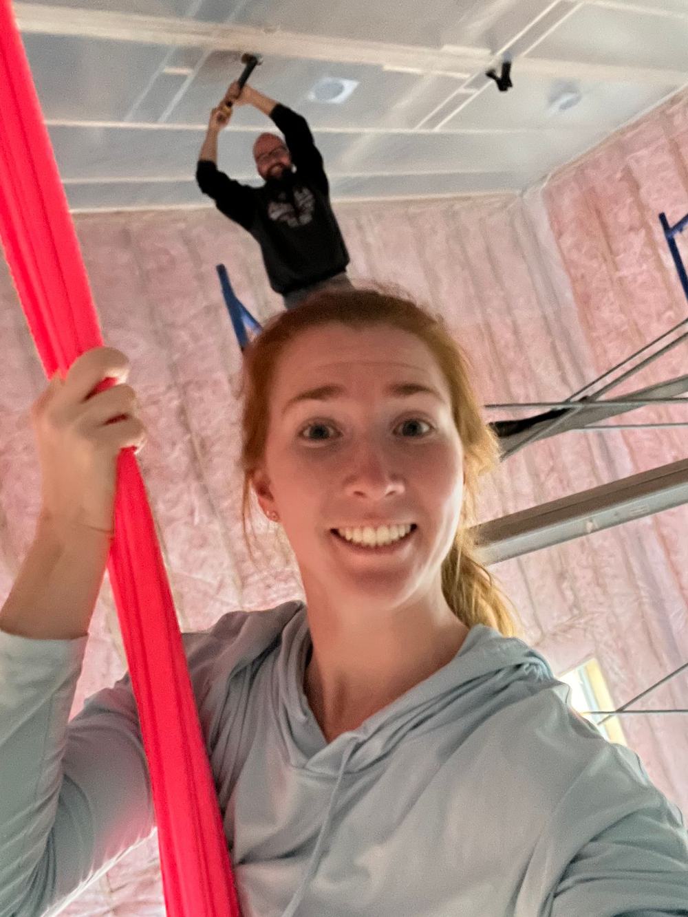 Kelsey Hartland Aerial Silks Retreat Portugal