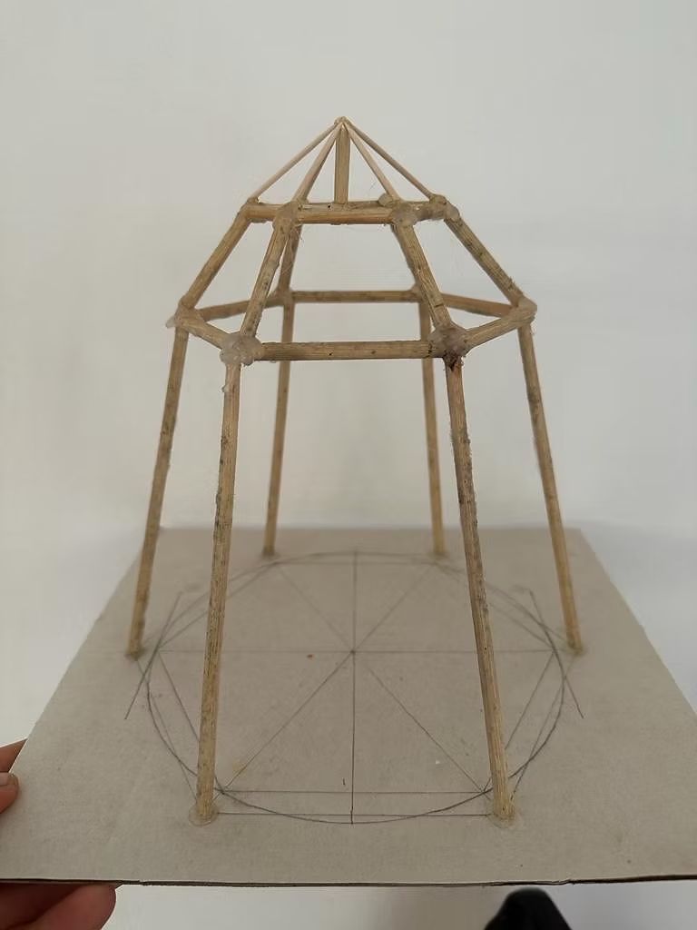 The first design of the House of Honey Aerial Studio & Retreat Center
